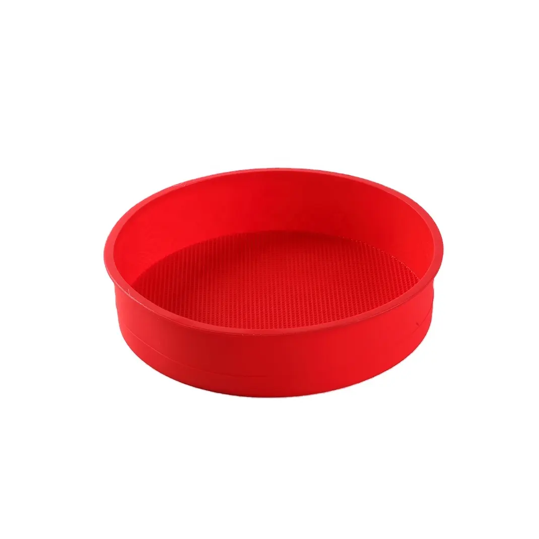 Round shape silicone bakeware