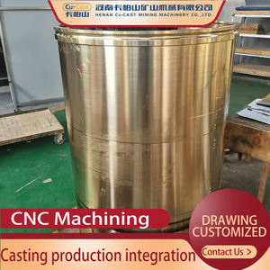 Durable & Corrosion Resistant CNC Machined Brass Sleeve Bushing <b>Casting</b> Copper Internal Thread Machining <b>Services</b> Product - Product Image 3