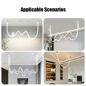 Bande <span class=keywords><strong>LED</strong></span> néon en silicone, <span class=keywords><strong>tube</strong></span> flexible étanche IP67, ruban en gel de silice rond 270/360°, diffuseur de canal SMD2835 12V/24V pour jardin et extérieur - Product Image 5