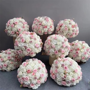 Bola <span class=keywords><strong>de</strong></span> Flores <span class=keywords><strong>de</strong></span> Rosa Rosa Claro Fucsia <span class=keywords><strong>de</strong></span> 80cm 60cm Directo <span class=keywords><strong>de</strong></span> Fábrica para Decoración <span class=keywords><strong>de</strong></span> Arreglos <span class=keywords><strong>de</strong></span> Boda - Product Image 1
