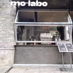 Ventanas plegables de aluminio de ancho personalizado-Soluciones de ventana de tienda comercial con recubrimiento en polvo - Product Image 1