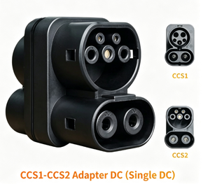 Eondrive Nuevo Adaptador para Vehículos Eléctricos de 250A 1000V, CCS1 a CCS2, Adaptador de Carga Rápida DC para Vehículos Eléctricos, IP54 Impermeable, Conductor de Aleación de Cobre - Product Image 2