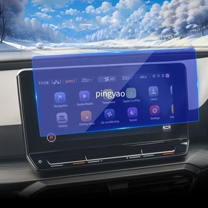 CUPRA <span class=keywords><strong>LEON</strong></span> 2024 Accessoires automobiles de véhicules Carplay Protecteur d'écran de panneau numérique <span class=keywords><strong>Film</strong></span> de protection en verre trempé Autocollants de voiture - Product Image 4