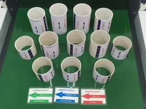 금속 탐지기 시험 카드 각종 크기 시험 카드 철 비철 스테인리스 시험 카드, Fe, 비 Fe 304SUS 시험 카드 - Product Image 6