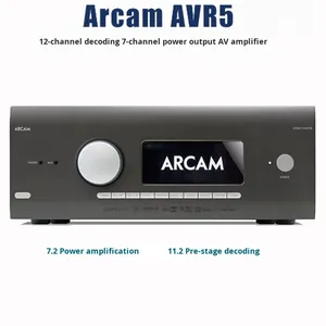 Amplificateur AV 7.2 canaux haute puissance pour home cinéma, <span class=keywords><strong>Arcam</strong></span> AVR5, préamplificateur/décodeur professionnel Dolby Atmos, module d'alimentation - Product Image 2