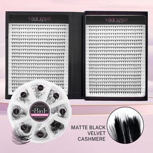 Personnalisé Premade 3D 4D 30D CC Cachemire Promade Lashes <span class=keywords><strong>Volume</strong></span> Lash Pro Made Fans Extensions De <span class=keywords><strong>Cils</strong></span> Promade Lash Fans - Product Image 1