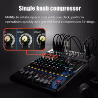 Console de mixage numérique compacte MG16XU, 16 entrées, sortie XLR, alimentation fantôme 48V pour l'enregistrement vocal et d'instruments