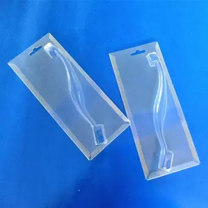 Custom Mold Blister Packing Transparent Plastic Blister Slide Insert Packaging For Toothbrush Product