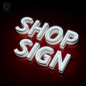 Letrero Luminoso con Logotipo Personalizado, Letrero de Canal Multicapa, Espejo <span class=keywords><strong>Infinito</strong></span> de Neón, Espejo Acrílico Abisal, Mini Letras, Letrero de Neón <span class=keywords><strong>Infinito</strong></span> - Product Image 3