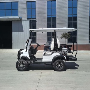 Voiturette de golf électrique 4 places au design personnalisé, anti-roulis, pour hôtels, visites touristiques et attractions, acceptation des commandes importantes - Product Image 5