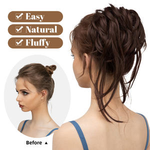 <span class=keywords><strong>Moño</strong></span> Despeinado <span class=keywords><strong>con</strong></span> Trenzas, Extensión <span class=keywords><strong>de</strong></span> <span class=keywords><strong>Moño</strong></span> Largo y Despeinado, Piezas <span class=keywords><strong>de</strong></span> <span class=keywords><strong>Cabello</strong></span> Sintético, Piezas <span class=keywords><strong>de</strong></span> <span class=keywords><strong>Cabello</strong></span> Rizado - Product Image 4