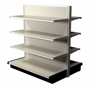 La fábrica vende estantes comerciales estantes de exhibición de metal engrosado de altura de capa ajustable multicapa para tienda de comestibles de farmacia - Product Image 4