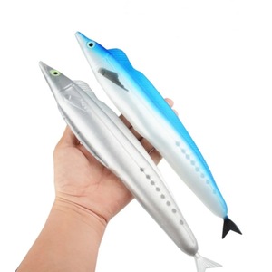 Señuelo blando de PVC al por mayor, cebo grande para pesca en el mar, uso en embarcaciones sin anzuelos, para atacar al caballa <span class=keywords><strong>española</strong></span> en aguas profundas. - Product Image 2
