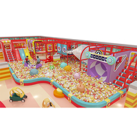 Aire de jeux intérieure pour parc d'attractions Cocotier bon marché pour enfants Mur d'escalade souple