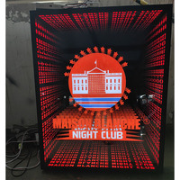 Miroir à Réflexion Infinie Propre Design Néon Led Enseigne 3d Infinity Mirror Led Dance Floor Infinity Mirror