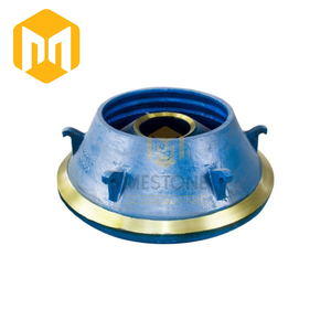 Mangan Mn22Cr2 Stahlguss Verschleiß fester Bowl Liner Konkaver Mantel für Terex C1545 Cone Crusher Mining Machine Parts Rock - Product Image 6