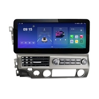 Panel de Navegación GPS de 12,3 Pulgadas para HONDA CIVIC 2008-2011 LHD, Marco para DVD de Coche, Radio Estéreo, Fascia 2din, Kit de Embellecedor de Tablero para Montaje de Audio
