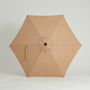 Venta caliente Sombrilla Paraguas de jardín al aire libre Patio al aire libre <span class=keywords><strong>Terraza</strong></span> de lujo de gama alta Paraguas de poste recto giratorio - Product Image 3