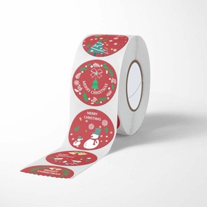 Cá Nhân Giáng Sinh Trở Lại Địa Chỉ Nhãn Dính Dán Tùy Chỉnh Cổ Phiếu Sẵn Sàng Kỳ Nghỉ Gửi Thư Phong Bì - Product Image 5