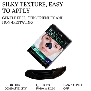 Bandes nettoyantes pour le nez <span class=keywords><strong>en</strong></span> charbon de bambou à marque privée, élimination des points noirs, détoxification des pores, masque exfoliant pour le nez - Product Image 2