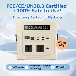 Nhà Máy Bán buôn 1000 Watts Trạm điện cầm tay năng lượng mặt trời Máy phát điện chi phí 902wh năng lượng mặt trời sao lưu cho nhà - Product Image 3