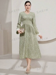 En Stock, venta al por mayor, tela Jacquard para hacer un vestido Cheongsam para mujer adecuado para ropa informal diaria y ropa de vacaciones para fiestas - Product Image 6