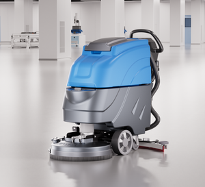 Autolaveuse commerciale autotractée ShuoJie 20 pouces avec batterie au plomb 100Ah, réservoir de 19 gallons, puissance 1050W et garantie 1 an - Product Image 1