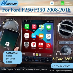 12.1 Inch Android Car Radio for Ford F250 F350 2008-2016 Stereo Multimedia Video Player GPS Navigation <b>Wireless</b> Carplay 7862 - Product Image 6