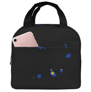 Sac à déjeuner en tissu extérieur résistant aux rayures et à l'usure, avec drapeau du <span class=keywords><strong>Cap</strong></span>-<span class=keywords><strong>Vert</strong></span>, pour les voyages, les pique-niques, l'école, <span class=keywords><strong>le</strong></span> bureau, vente en gros, personnalisable - Product Image 2