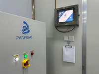 Máquina de Fermentación Automática Inteligente PANFENG para Chorizo, Salchichón y Embutidos Latinoamericanos, con Rejillas de Acero Inoxidable y Control de Temperatura PID