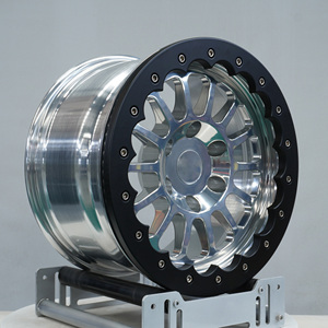 Jantes en alliage d'aluminium forgé personnalisées pour la course de dragster, 17/18 pouces, pour Chevrolet <span class=keywords><strong>Corvette</strong></span> (<span class=keywords><strong>C5</strong></span>/C6/C7/C8) et Cadillac CTS-V/ATS-V - Product Image 3