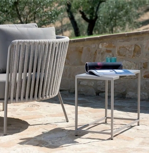 Offre Spéciale : Ensemble de Canapés de Jardin en Aluminium avec Coussins Imperméables – Idéal pour Salon, Terrasse et Bord de Piscine – Canapé d'Extérieur en Corde - Product Image 3