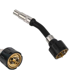หัวเชื่อมแบบมีมุมชุบทองแดงสำหรับอุปกรณ์เสริมปืนหุ่นยนต์ W-500A - Product Image 2