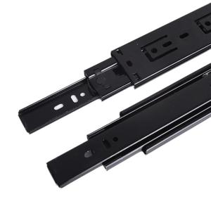 GQK Heavy Duty Undermounted Concealed Slide Full Extension <b>Kitchen</b> Cabinet Drawer Telescopic Runners Slides - Product Image 6