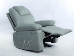 Moderne Comfortabele Op Maat Gemaakte Lederen Fauteuil Met 8-Punts <span class=keywords><strong>Massage</strong></span> Elektrische Fauteuilbank - Product Image 2