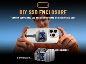 قرص صلب داخلي NVMe SSD PCIe Gen4 2230 بسعة 512 جيجابايت/1 تيرابايت/<span class=keywords><strong>2</strong></span> تيرابايت، سرعة قراءة 5200 ميجابايت/ثانية وكتابة 4200 ميجابايت/ثانية، مناسب لأجهزة Ultrabooks ومايكروسوفت سيرفيس وROG Ally والكمبيوتر المصغر - Product Image 6