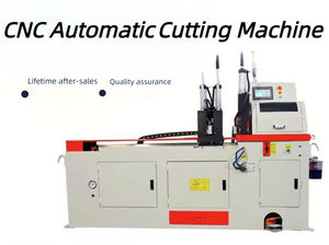 Machine de découpe de profilés en aluminium entièrement automatique à haute efficacité, très vendue par le fabricant, pour les portes et fenêtres en alliage d'aluminium - Product Image 2