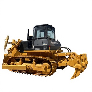 Bulldozer d'occasion Shantui SD22S, machine de terrassement jaune avec ripper, moteur Cummins, pompe hydraulique MOOG - Product Image 1