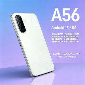 Teléfono Inteligente A56 5G Original de Fábrica, 16G+1TB, Doble SIM, Carga Rápida, Pantalla Grande, Android, 108MP, Global, CDMA, LTE, Francés, Ultra - Product Image 6