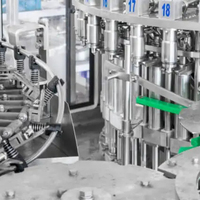 Machine de remplissage de liquides et de pâtes à vendre