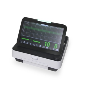 Moniteur de fréquence cardiaque fœtale double, écran tactile 10 pouces, dispositif de surveillance CTG, garantie 1 an - Product Image 4