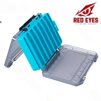 Échantillon Gratuit - Boîte de Rangement Portable Multifonction Double Face à 14 Compartiments pour Appâts et Leurres de Pêche en Plastique Colorée