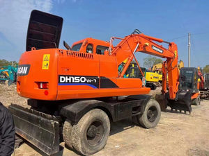 Excavadora de Ruedas Usada Doosan DH150w-7 Modelo 2022 con Motor Yanmar, Bomba Doosan y PLC, 0-2000 Horas - Product Image 2