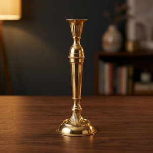 Elegant Polished <b>Brass</b> <b>Candlestick</b> <b>Holders</b> Premium Table Centerpieces for Home & Wedding Decor - Product Image 2