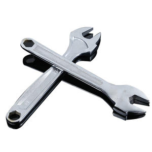 ประแจอเนกประสงค์ Anbaolu แบบหกเหลี่ยม ปากเรียบ เหล็ก 45 เกรดอุตสาหกรรม ชุบสังกะสี - Product Image 2