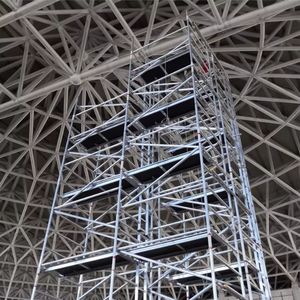 Стальной бренд, оптовая продажа, Промышленный регулируемый по высоте, мобильные строительные леса, уплотненные стальные 200 фунтов - Product Image 6