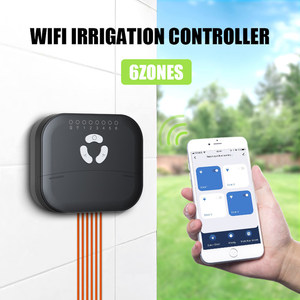 Tuya <span class=keywords><strong>WIFI</strong></span> minuterie d'<span class=keywords><strong>arrosage</strong></span> intelligente à distance contrôleur d'irrigation goutte à goutte électrovanne d'eau système d'<span class=keywords><strong>arrosage</strong></span> de jardin Programmable à 6 voies - Product Image 5