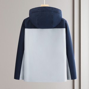 Veste d'extérieur pour <span class=keywords><strong>homme</strong></span>, <span class=keywords><strong>imperméable</strong></span>, pour la <span class=keywords><strong>randonnée</strong></span>, avec logo personnalisé, en softshell, chaude, à capuche, coupe-vent, pour l'hiver - Product Image 2