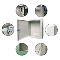 Boîtier de distribution électrique métallique étanche IP65 personnalisé pour panneau électrique