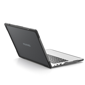 Se7enline Custodia rigida protettiva per computer portatile compatibile con HUAWEI MateBook X Pro 2018/2019/2020/2021 per Huawei Mate Book X Pro 13, nero opaco